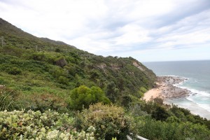 The coast and the Pacific
