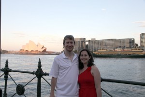 Me and Kristen and an opera house