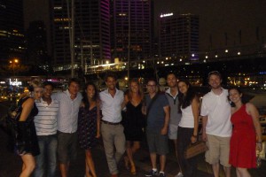 With Kristen's classmates and one extra