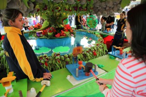 Land on a lily pad, win a Kermit!
