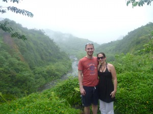 On a Tahitian rainforest safari