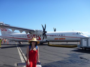On the way to Bora Bora!